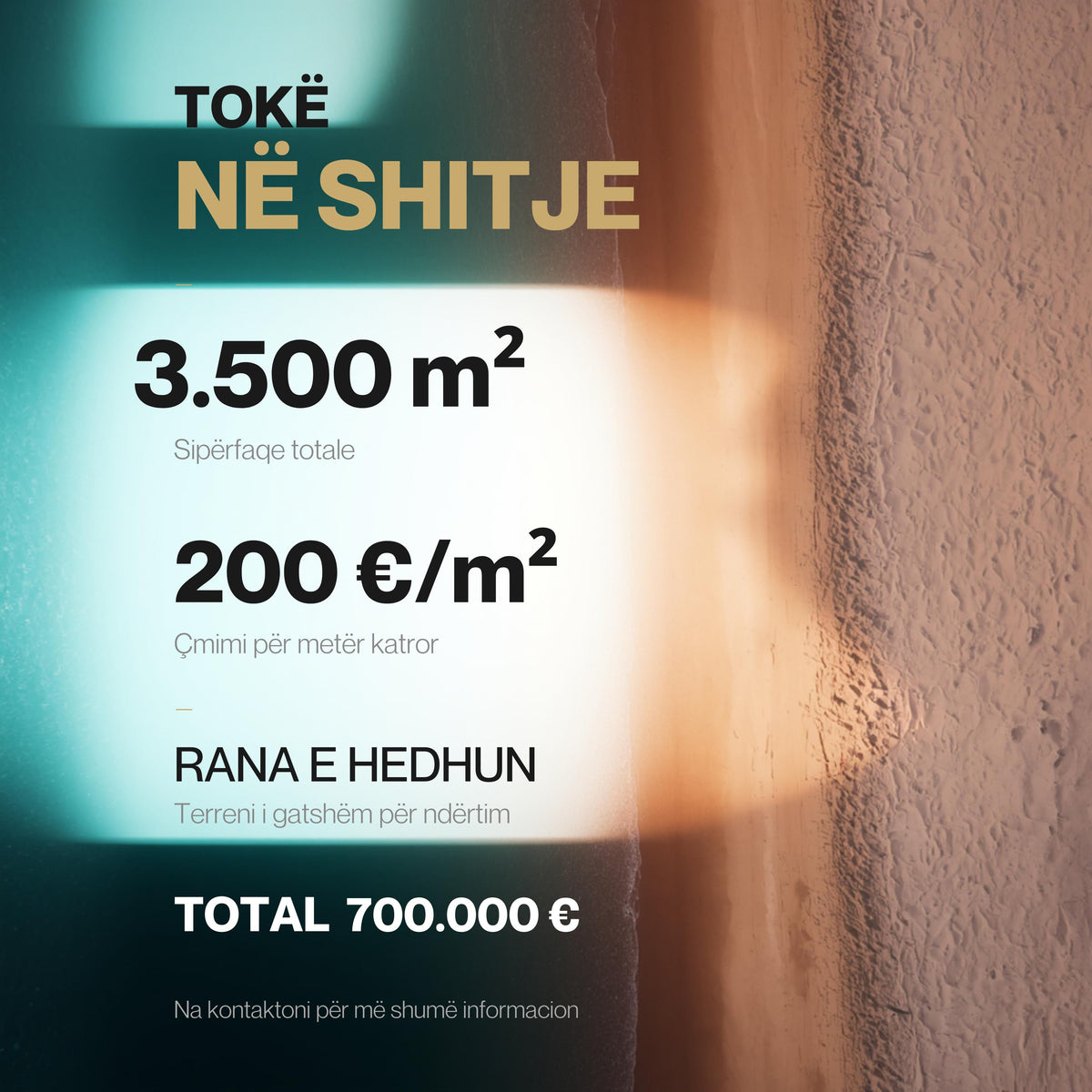 Toke ne shitje 3500m² në Rana e Hedhun në shitje - Pazari Shqiptar